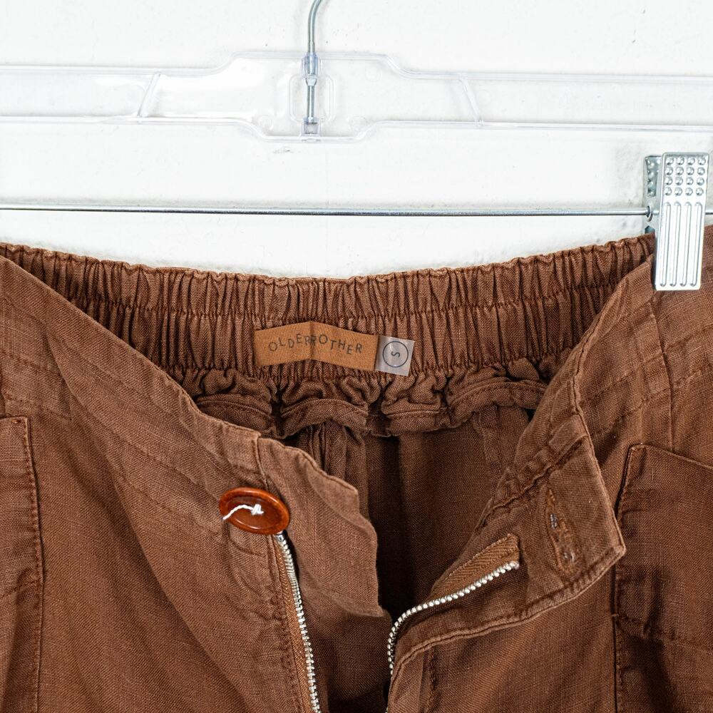 Olderbrother Pig Pocket Pants hand me downs in Brown size Small - Picture 2 of 9
